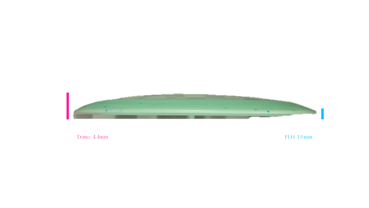 Dino Discs Egg Shell Tyrannosaurus Rex Distance Driver Profile View