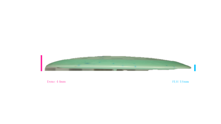 Dino Discs Egg Shell Tyrannosaurus Rex Distance Driver Profile View