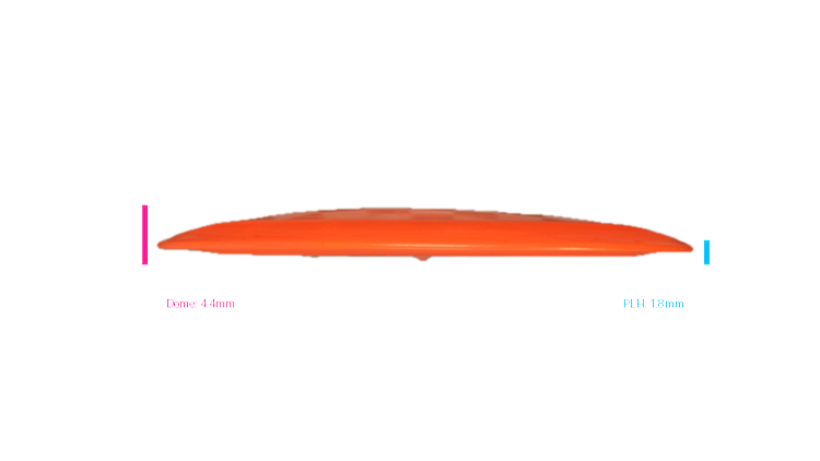 Dino Discs Egg Shell Tyrannosaurus Rex Distance Driver Profile View