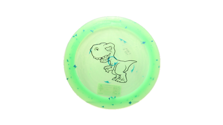 Dino Discs Egg Shell Tyrannosaurus Rex Distance Driver Front View