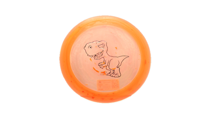 Dino Discs Egg Shell Tyrannosaurus Rex Distance Driver Front View