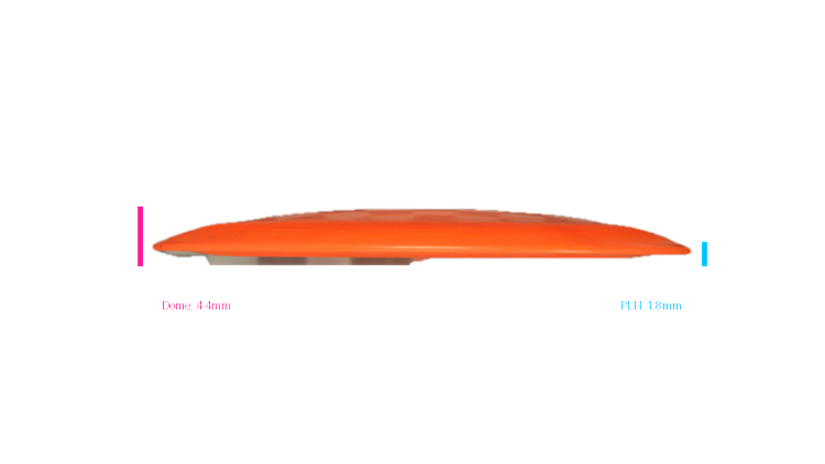Dino Discs Egg Shell Tyrannosaurus Rex Distance Driver Profile View