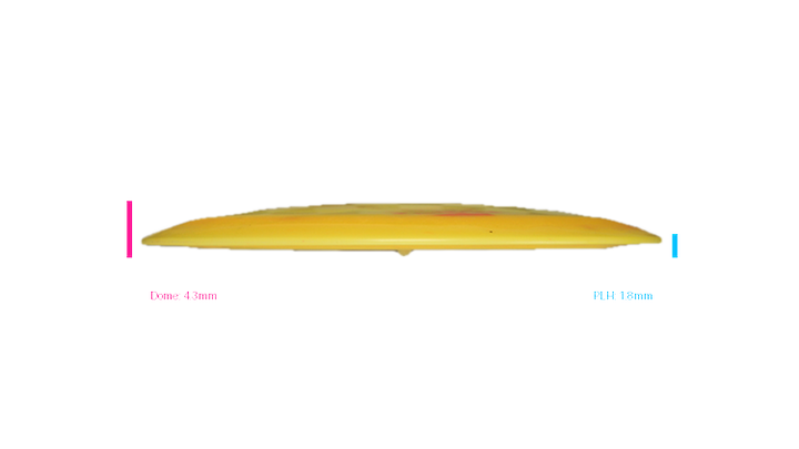 Dino Discs Egg Shell Tyrannosaurus Rex Distance Driver Profile View