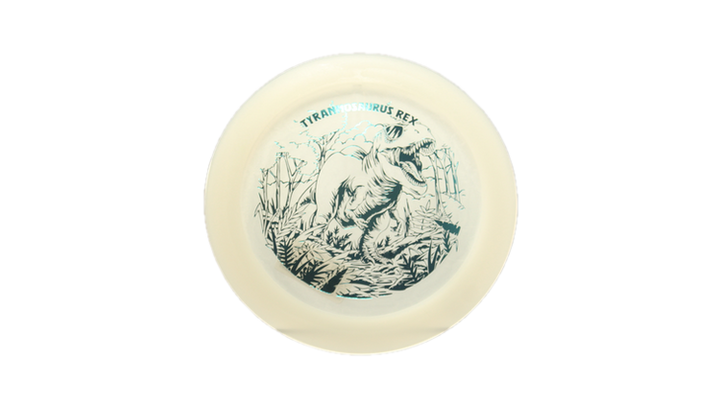 Dino Discs Egg Shell Glow Tyrannosaurus Rex Distance Driver Front View