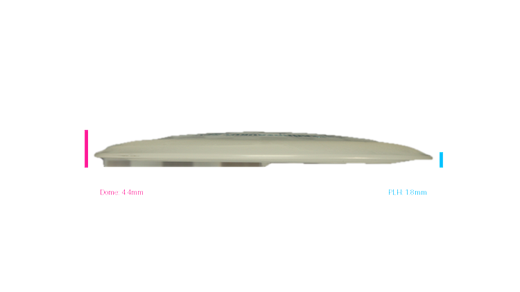 Dino Discs Egg Shell Glow Tyrannosaurus Rex Distance Driver Profile View