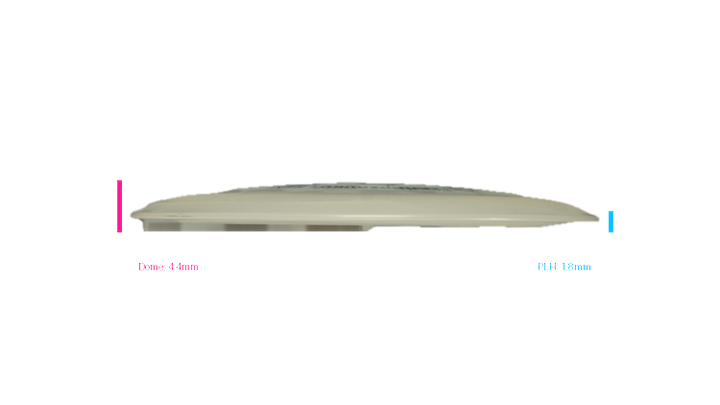 Dino Discs Egg Shell Glow Tyrannosaurus Rex Distance Driver Profile View