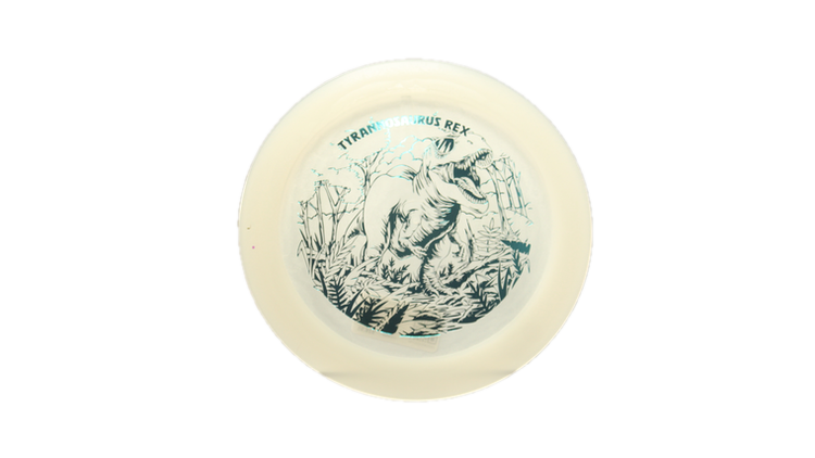 Dino Discs Egg Shell Glow Tyrannosaurus Rex Distance Driver Front View