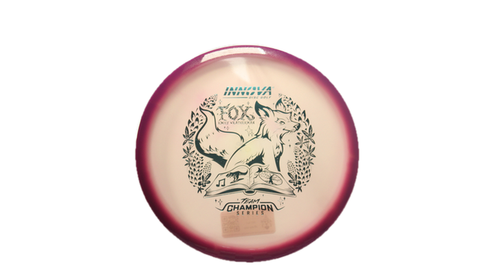 Innova 2026 Emily Weatherman Tour Series Proto Glow Halo Champion Fox Midrange Front View