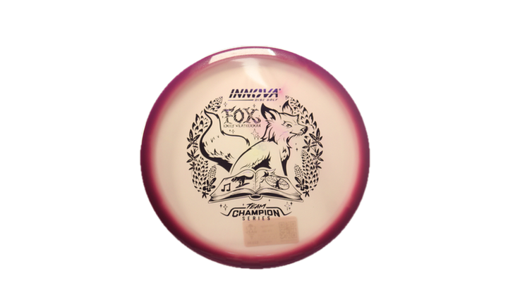 Innova 2026 Emily Weatherman Tour Series Proto Glow Halo Champion Fox Midrange Front View
