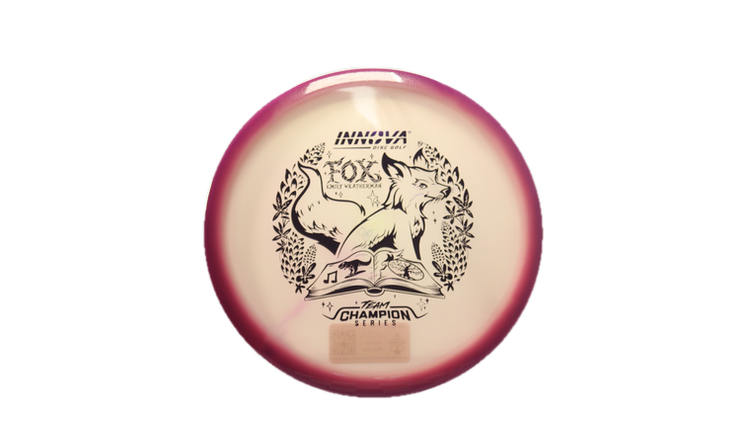 Innova 2026 Emily Weatherman Tour Series Proto Glow Halo Champion Fox Midrange Front View