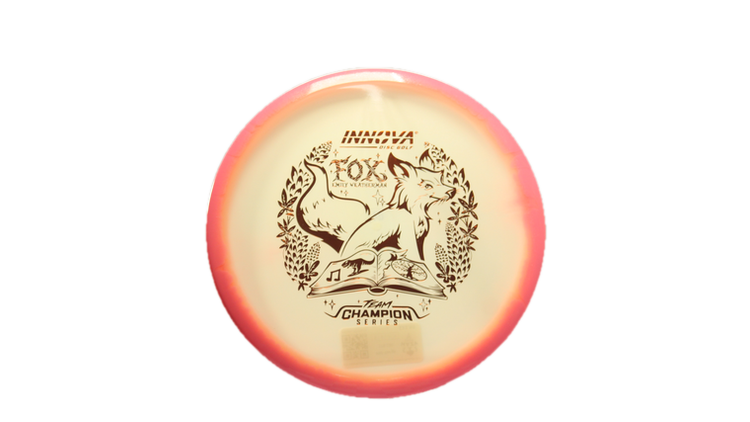 Innova 2026 Emily Weatherman Tour Series Proto Glow Halo Champion Fox Midrange Front View