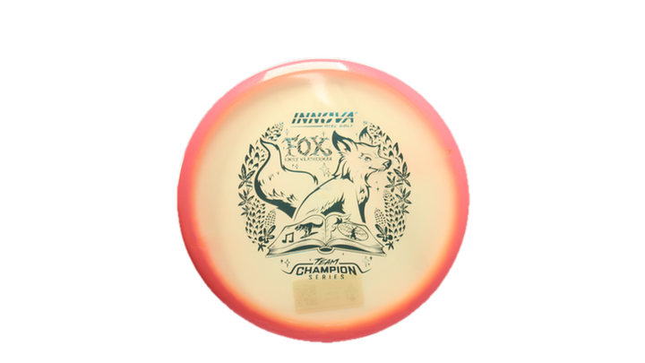 Innova 2026 Emily Weatherman Tour Series Proto Glow Halo Champion Fox Midrange Front View
