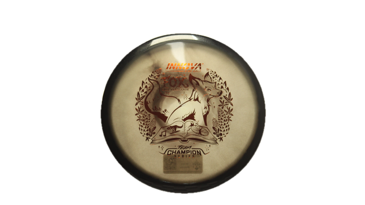 Innova 2026 Emily Weatherman Tour Series Proto Glow Halo Champion Fox Midrange Front View