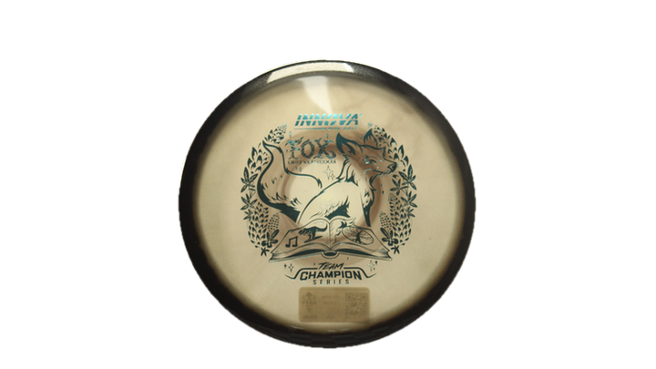 Innova 2026 Emily Weatherman Tour Series Proto Glow Halo Champion Fox Midrange Front View
