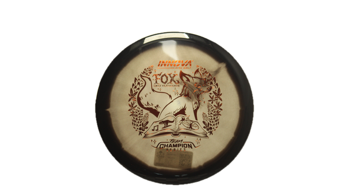 Innova 2026 Emily Weatherman Tour Series Proto Glow Halo Champion Fox Midrange Front View