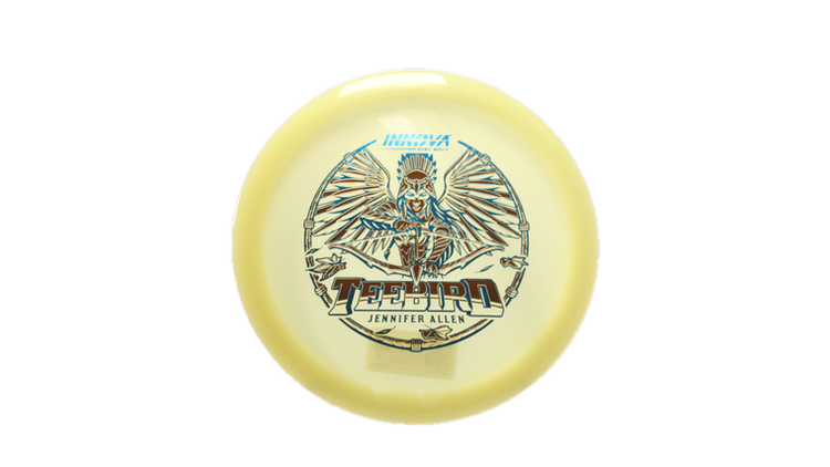 Innova 2026 Jen Allen Tour Series Proto Glow Champion Teebird Fairway Driver Front View