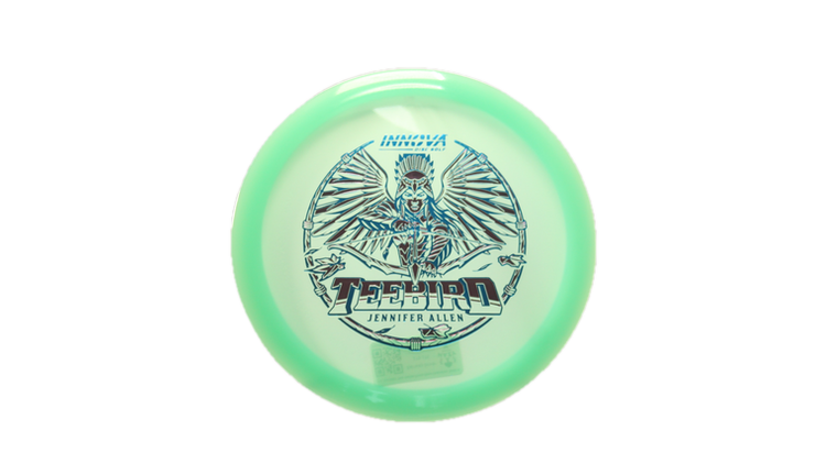 Innova 2026 Jen Allen Tour Series Proto Glow Champion Teebird Fairway Driver Front View