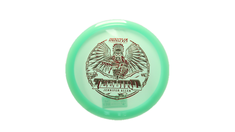 Innova 2026 Jen Allen Tour Series Proto Glow Champion Teebird Fairway Driver Front View