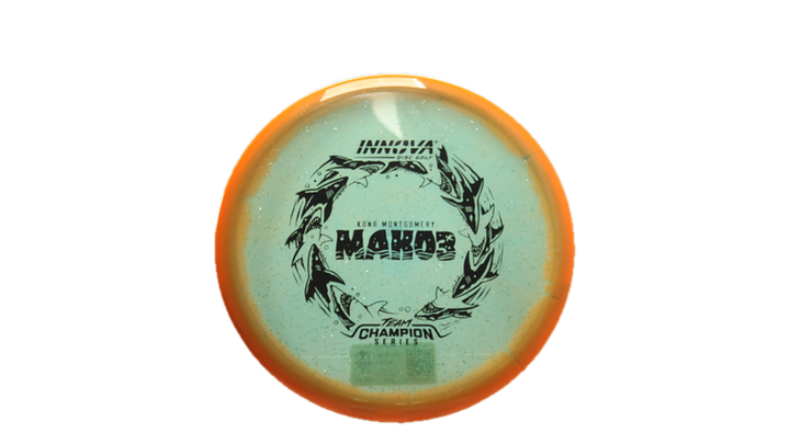 Innova 2026 Kona Montgomery Tour Series MetalFlake Halo Champion Mako3 Midrange Front View