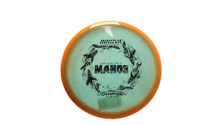 Innova 2026 Kona Montgomery Tour Series MetalFlake Halo Champion Mako3 Midrange Front View