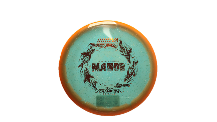 Innova 2026 Kona Montgomery Tour Series MetalFlake Halo Champion Mako3 Midrange Front View