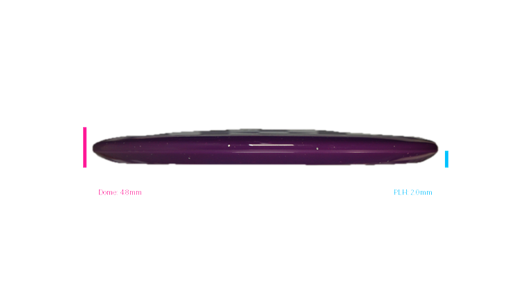 Innova 2026 Kona Montgomery Tour Series MetalFlake Halo Champion Mako3 Midrange Profile View