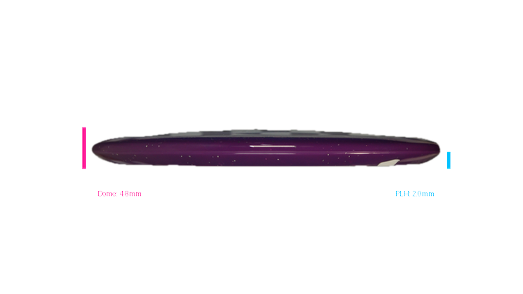 Innova 2026 Kona Montgomery Tour Series MetalFlake Halo Champion Mako3 Midrange Profile View