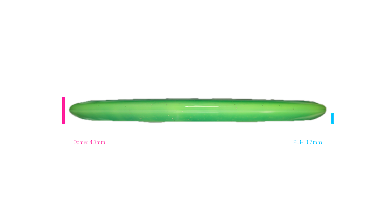 Innova 2026 Kona Montgomery Tour Series MetalFlake Halo Champion Mako3 Midrange Profile View