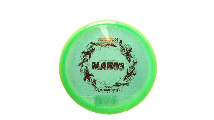 Innova 2026 Kona Montgomery Tour Series MetalFlake Halo Champion Mako3 Midrange Front View