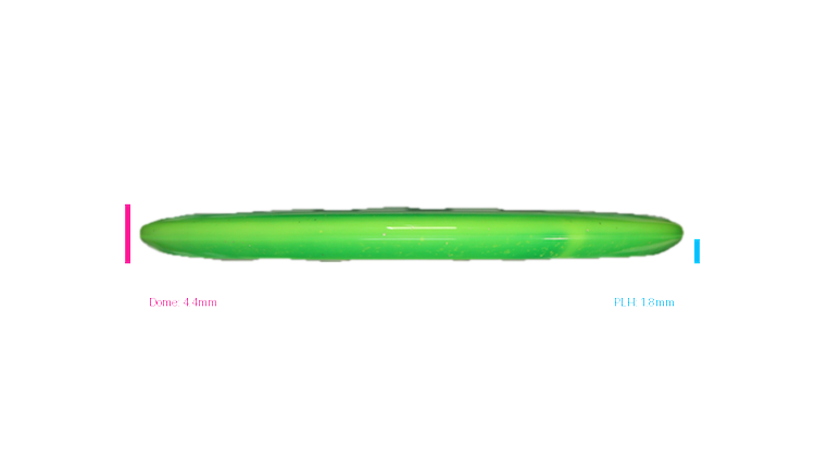 Innova 2026 Kona Montgomery Tour Series MetalFlake Halo Champion Mako3 Midrange Profile View