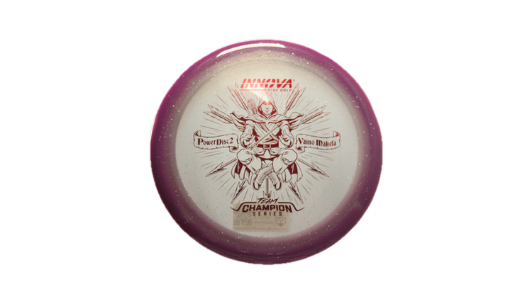 Innova 2026 Väinö Mäkelä Tour Series Moondust Halo Champion Power Disc2 (Elixer) Distance Driver Front View