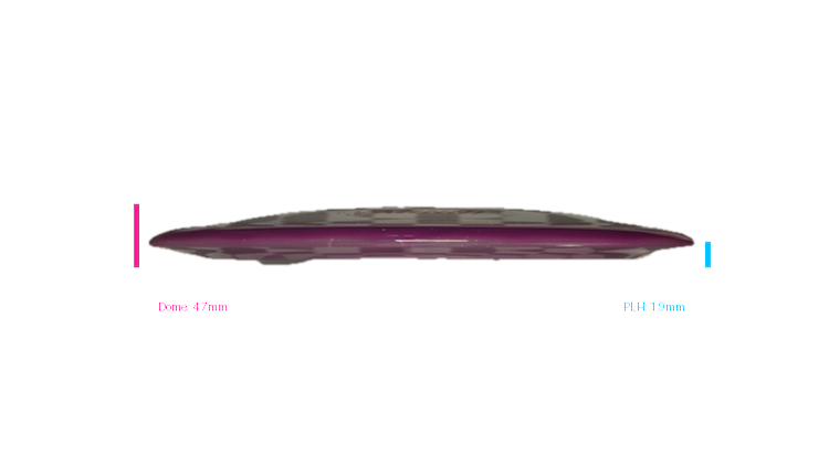 Innova 2026 Väinö Mäkelä Tour Series Moondust Halo Champion Power Disc2 (Elixer) Distance Driver Profile View