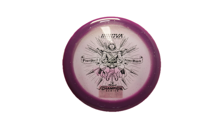 Innova 2026 Väinö Mäkelä Tour Series Moondust Halo Champion Power Disc2 (Elixer) Distance Driver Front View