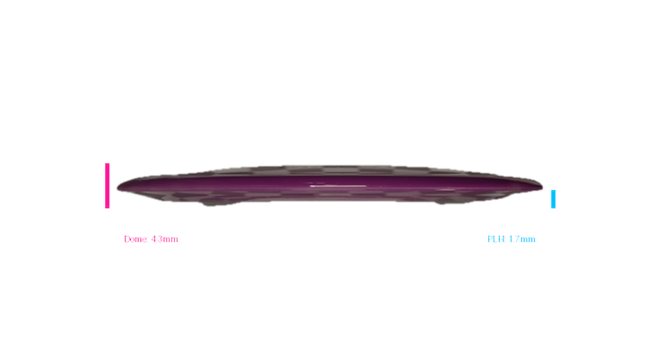 Innova 2026 Väinö Mäkelä Tour Series Moondust Halo Champion Power Disc2 (Elixer) Distance Driver Profile View