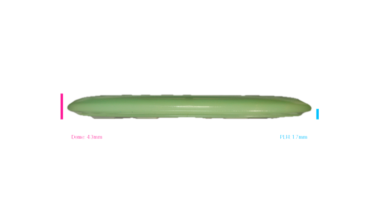Pie Pan Discs Cherry Conspiracy Midrange Profile View