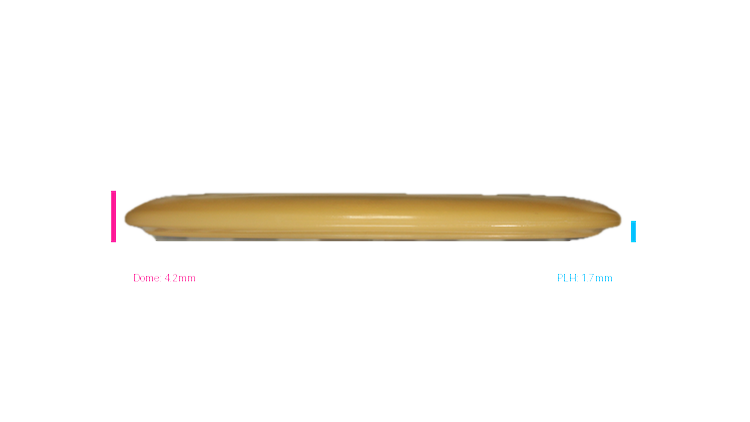 Pie Pan Discs Cherry Conspiracy Midrange Profile View