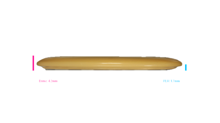 Pie Pan Discs Cherry Conspiracy Midrange Profile View