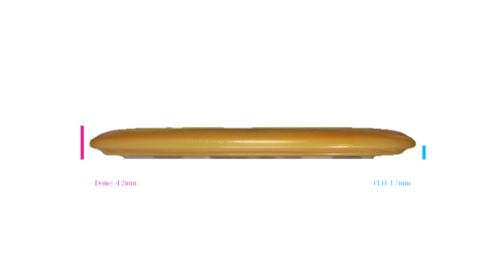 Pie Pan Discs Cherry Conspiracy Midrange Profile View