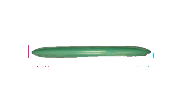 Pie Pan Discs Cherry Conspiracy Midrange Profile View