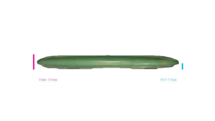 Pie Pan Discs Cherry Conspiracy Midrange Profile View