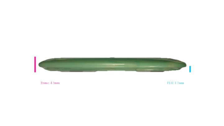Pie Pan Discs Cherry Conspiracy Midrange Profile View