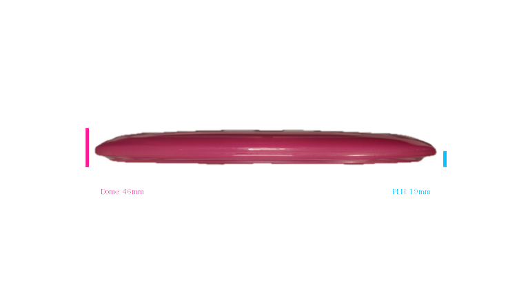 Pie Pan Discs Cherry Conspiracy Midrange Profile View