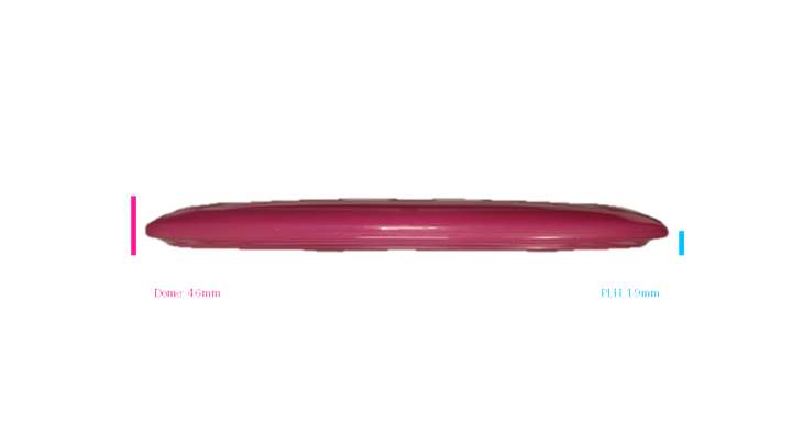 Pie Pan Discs Cherry Conspiracy Midrange Profile View