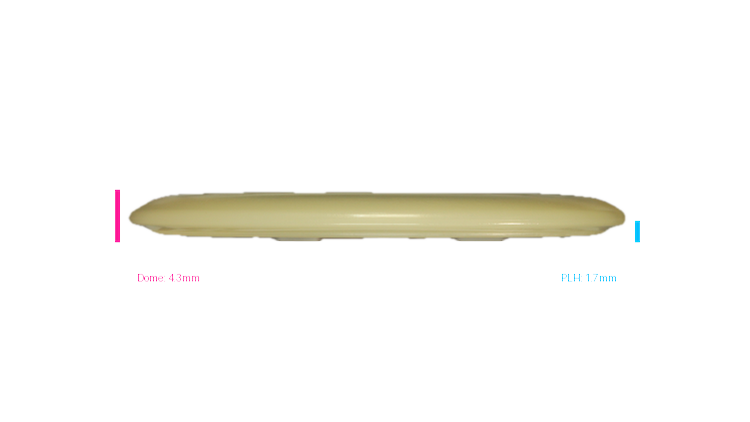Pie Pan Discs Cherry Conspiracy Midrange Profile View