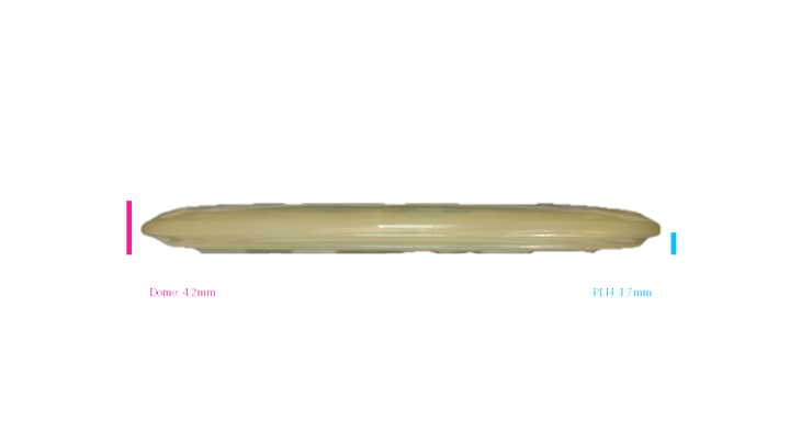 Pie Pan Discs Eggs-Out Cherry Conspiracy Midrange Profile View