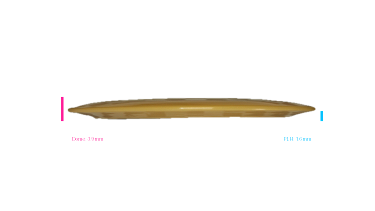 Pie Pan Discs Baker's Blend Uncle Distance Driver Profile View