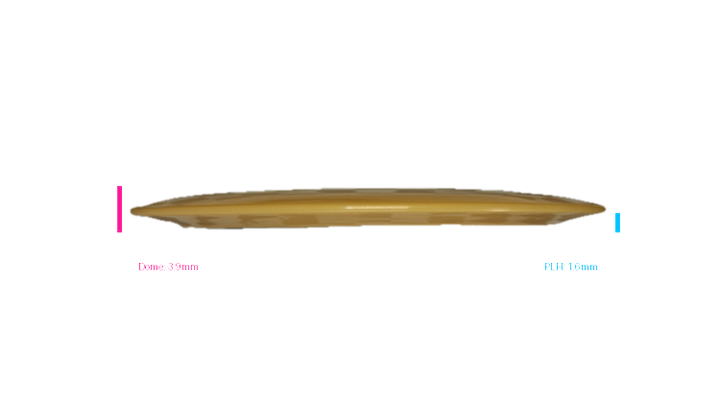Pie Pan Discs Baker's Blend Uncle Distance Driver Profile View