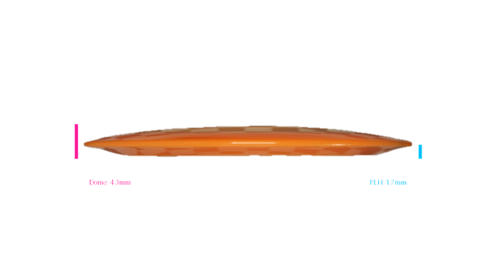 Pie Pan Discs Baker's Blend Uncle Distance Driver Profile View