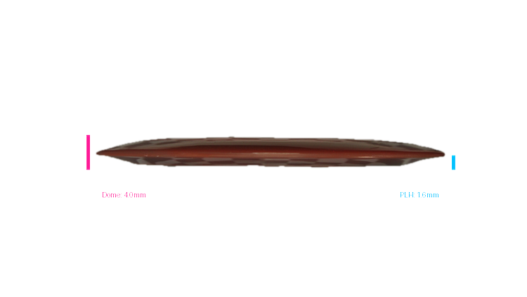 Pie Pan Discs Eggs-Out Baker's Blend Uncle Distance Driver Profile View