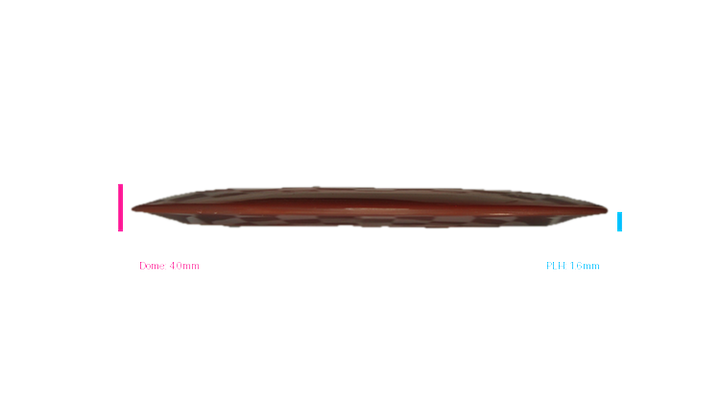 Pie Pan Discs Eggs-Out Baker's Blend Uncle Distance Driver Profile View